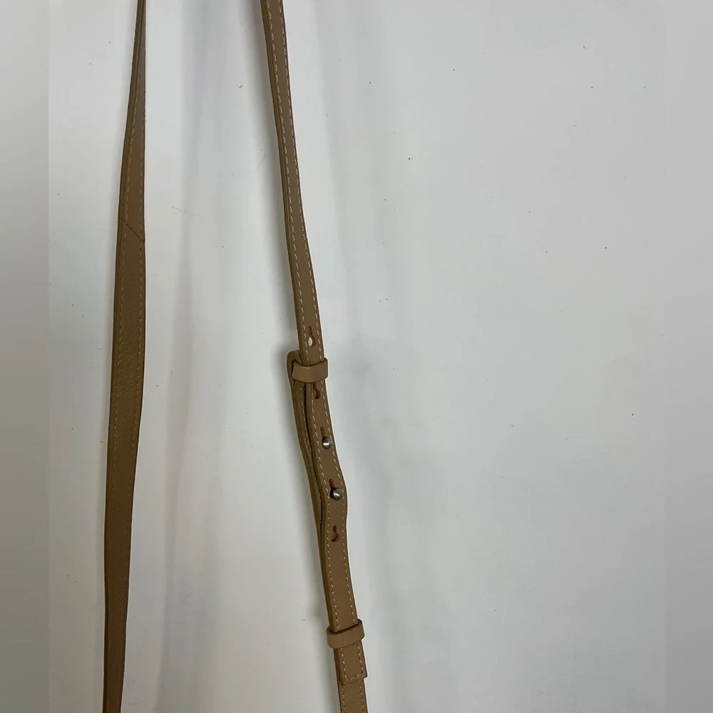 Lucky Brand Genuine Leather Tan Crossbody